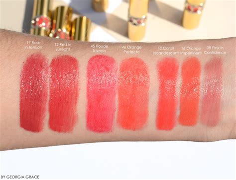 ysl volupte shine swatches 49|YSL lipstick rouge volupte shine.